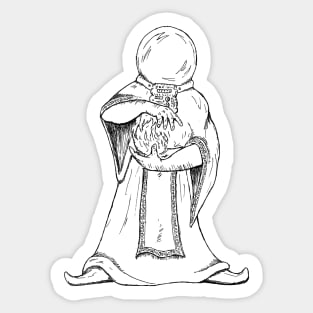 Star Crawl Wizard Sticker